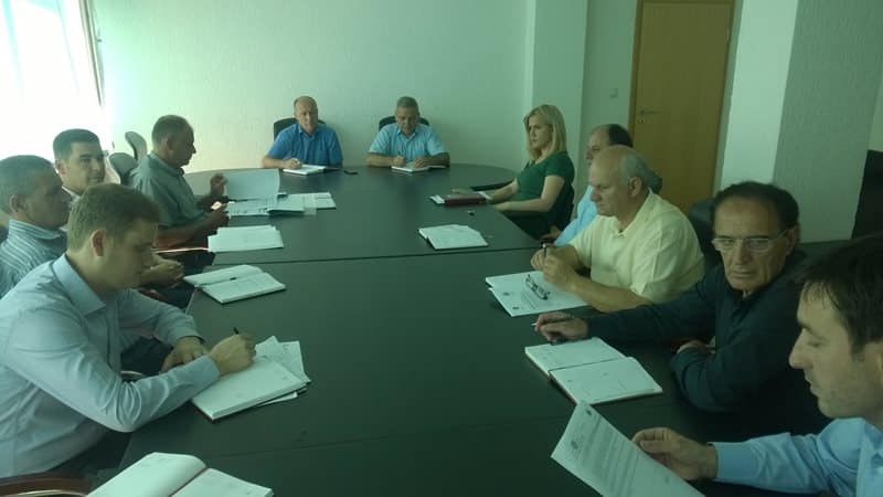 Ekzekutiv Opštine diskutira nedeljne aktivnosti