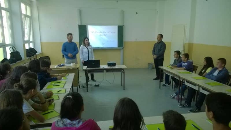 Počinje implementiranje projekta “NE DROGAMA I HIVU U ŠKOLAMA”