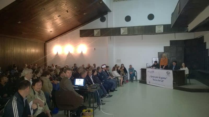 Handikos Kačanik prezentira “Ahitektonsku Kartu  Barijera Kačanik”