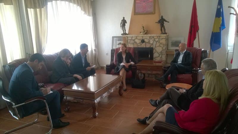 Zamenikambasadorka Nemačke na KosovuChristinaGehlsen posetio Kačanik