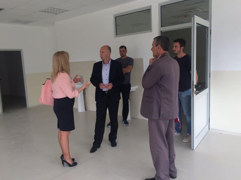 Predsednik Ilazi posetio tek izgradjeni objekat GCPM u Kačaniku