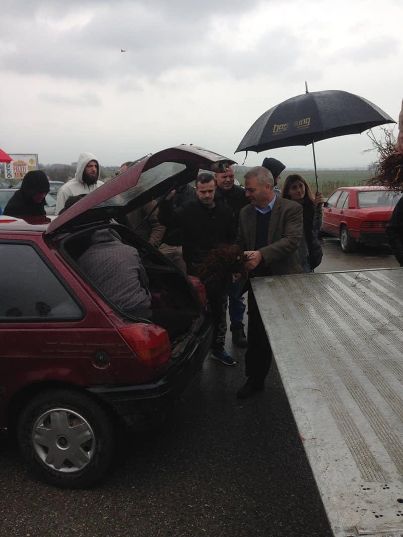 42 farmera dobijaju  malinske nasadi od Opštine Kacanik