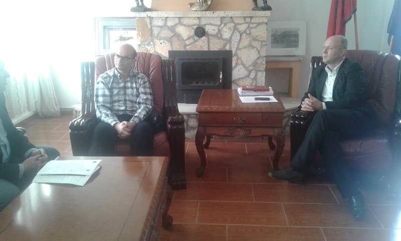 Predsednik Ilazi primio na jednom sastanku  g.Ozgur Oztas zamenik menadžer u Bechtel –Enka